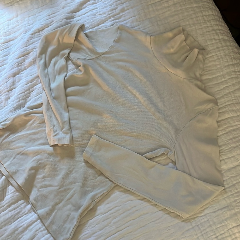 ASOS Brave Soul White Turtleneck - Like New Condition